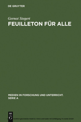Feuilleton für alle