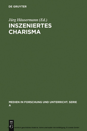 Inszeniertes Charisma main product photo