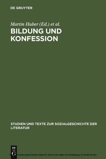 Bildung und Konfession main product photo