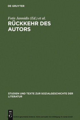 Rückkehr des Autors