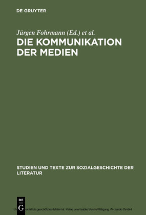 Die Kommunikation der Medien