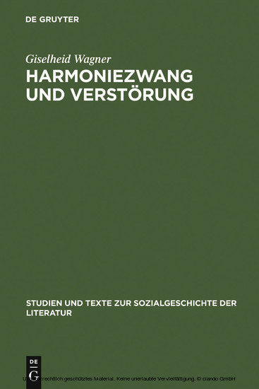 Harmoniezwang und Verstörung main product photo