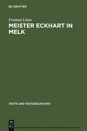 Meister Eckhart in Melk main product photo
