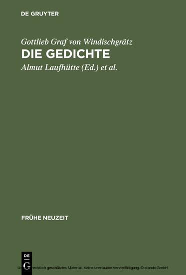 Die Gedichte main product photo