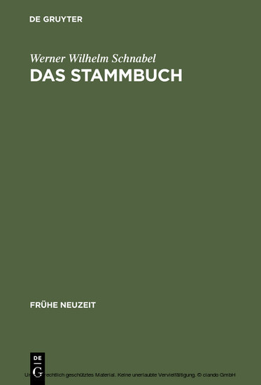 Das Stammbuch main product photo