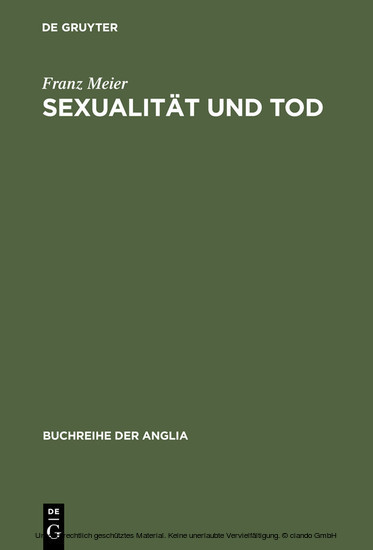 Sexualität und Tod main product photo