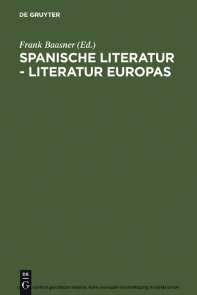 Spanische Literatur - Literatur Europas