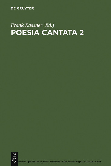 Poesia cantata 2 main product photo