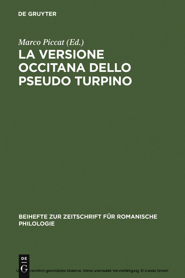 La versione occitana dello Pseudo Turpino main product photo