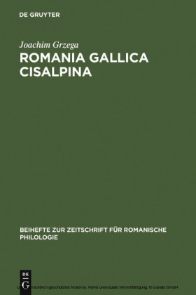Romania Gallica Cisalpina