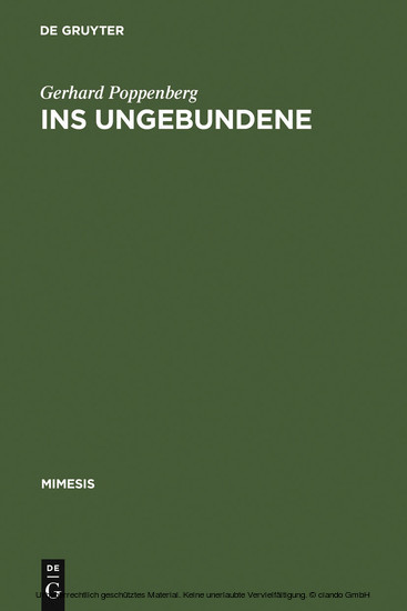 Ins Ungebundene main product photo