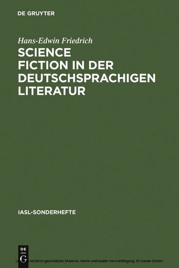 Science Fiction in der deutschsprachigen Literatur main product photo