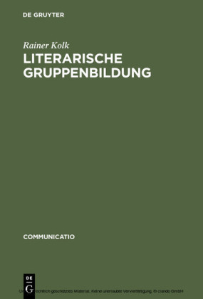 Literarische Gruppenbildung