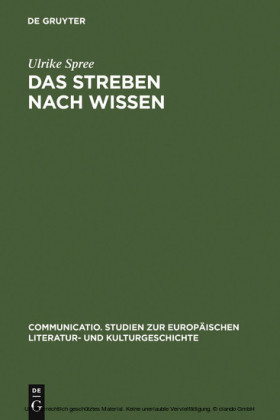 Das Streben nach Wissen