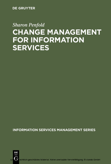 Change Management for Information Services main product photo