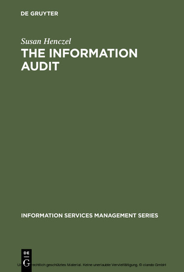 The Information Audit main product photo