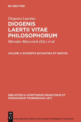 Excerpta Byzantina et Indices
