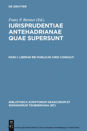 Liberae rei publicae iuris consulti