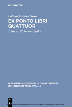 Ex Ponto libri quattuor