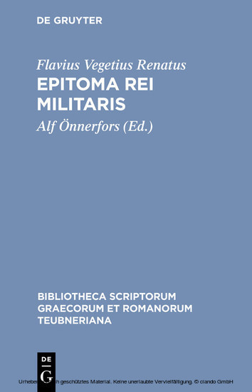 Epitoma rei militaris main product photo