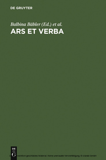 Ars et Verba main product photo