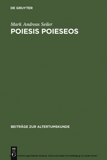 Poiesis poieseos main product photo