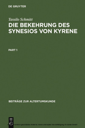 Die Bekehrung des Synesios von Kyrene