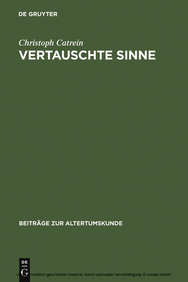 Vertauschte Sinne main product photo