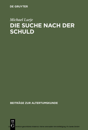 Die Suche nach der Schuld