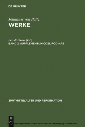 Supplementum Coelifodinae