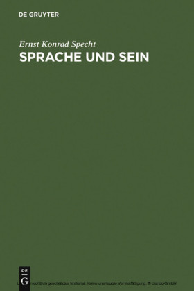 Sprache und Sein