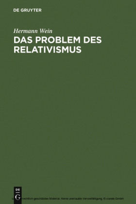 Das Problem des Relativismus