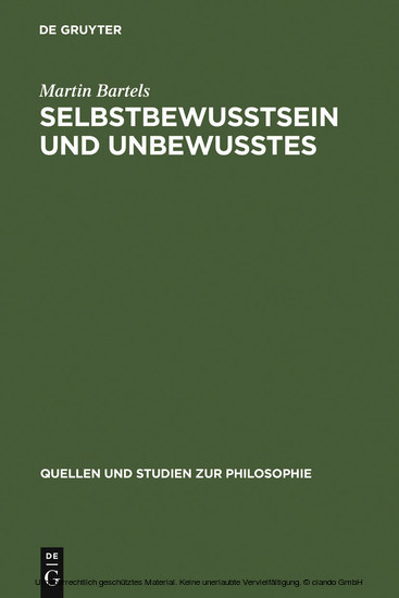 Selbstbewußtsein und Unbewußtes main product photo