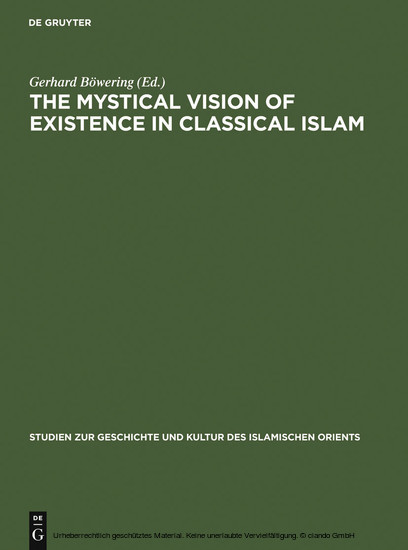 The Mystical Vision of Existence in Classical Islam main product photo