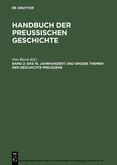 Das 19. Jahrhundert und Große Themen der Geschichte Preußens main product photo
