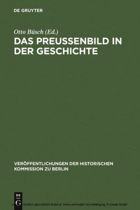Das Preußenbild in der Geschichte