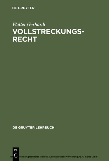 Vollstreckungsrecht main product photo