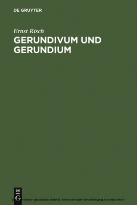 Gerundivum und Gerundium