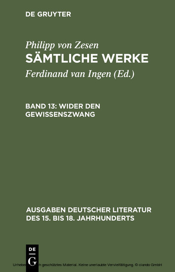 Wider den Gewissenszwang main product photo