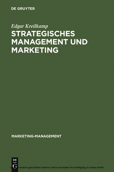 Strategisches Management und Marketing main product photo