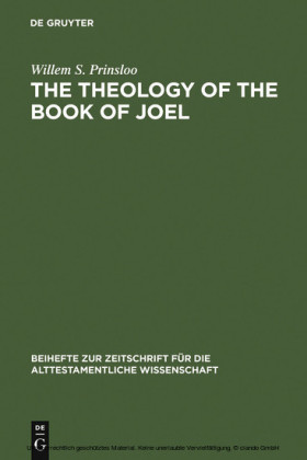 The Theology of the Book of Joel
