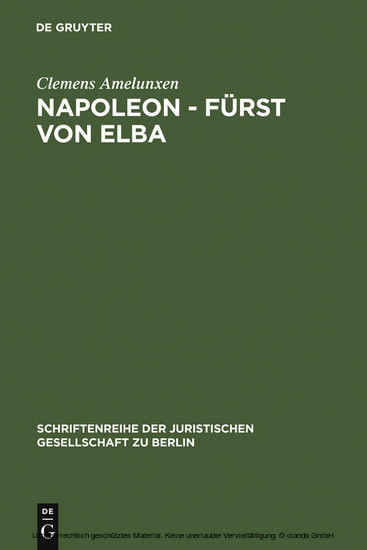 Napoleon - Fürst von Elba main product photo