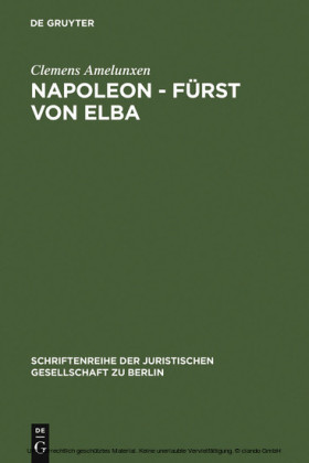 Napoleon - Fürst von Elba