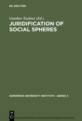 Juridification of Social Spheres