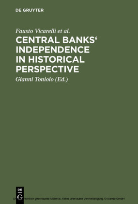 Central banks' independence in historical perspective