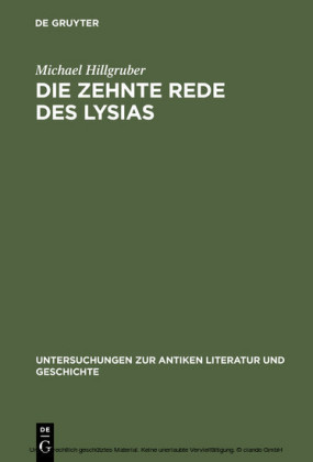 Die zehnte Rede des Lysias