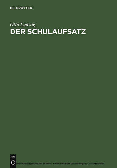 Der Schulaufsatz main product photo