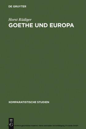 Goethe und Europa