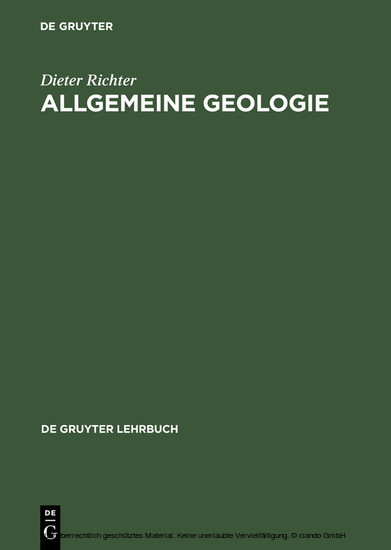 Allgemeine Geologie main product photo