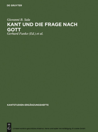 Kant und die Frage nach Gott